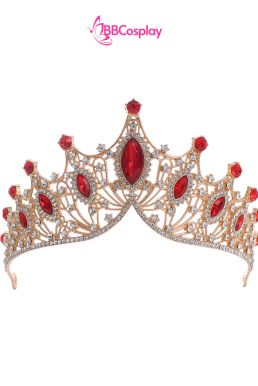 Vương Miện Tiara Công Chúa - Đá Đỏ