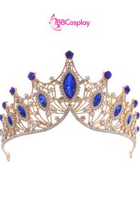 Vương Miện Tiara Công Chúa - Đá Xanh Dương