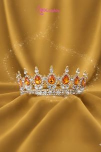 Vương Miện Tròn Vàng Đá Vàng