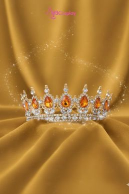 Vương Miện Tròn Vàng Đá Vàng