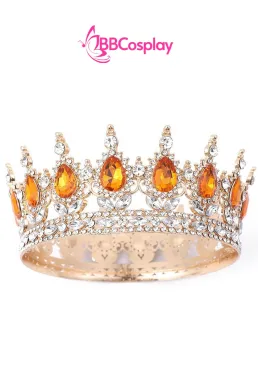 Vương Miện Tròn Vàng Đá Vàng