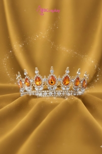 Vương Miện Tròn Vàng Đá Vàng