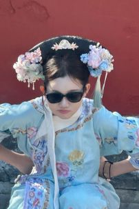 Đồ Mãn Thanh Tone Màu Pastel  - Màu Xanh Dương Nhạt