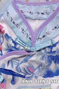 Đồ Mãn Thanh Tone Màu Pastel  - Màu Xanh Dương Nhạt