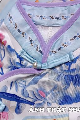 Trang Phục Mãn Thanh Tone Màu Pastel  - Màu Xanh Dương Nhạt