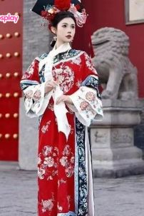 Đồ Mãn Thanh Tone Màu Pastel  - Màu Đỏ