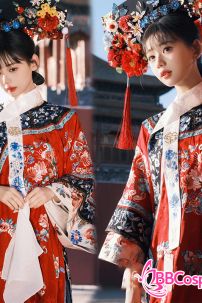 Đồ Mãn Thanh Tone Màu Pastel  - Màu Đỏ