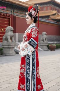 Đồ Mãn Thanh Tone Màu Pastel  - Màu Đỏ