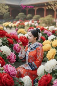 Đồ Mãn Thanh Tone Màu Pastel  - Màu Đỏ