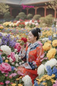 Đồ Mãn Thanh Tone Màu Pastel  - Màu Đỏ