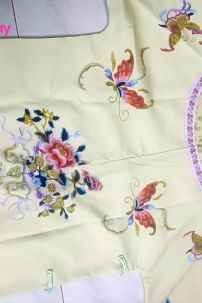 Đồ Mãn Thanh Tone Màu Pastel  - Áo Xanh Khoác Xanh Lá