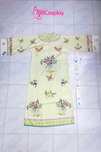 Đồ Mãn Thanh Tone Màu Pastel  - Áo Xanh Khoác Xanh Lá