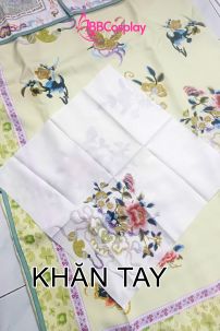 Đồ Mãn Thanh Tone Màu Pastel  - Áo Xanh Khoác Xanh Lá