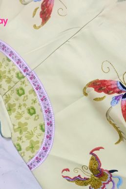 Trang Phục Mãn Thanh Tone Màu Pastel  - Áo Xanh Khoác Xanh Lá