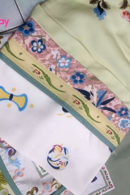 Trang Phục Mãn Thanh Tone Màu Pastel  - Áo Xanh Khoác Xanh Lá