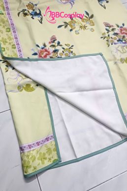 Trang Phục Mãn Thanh Tone Màu Pastel  - Áo Xanh Khoác Xanh Lá