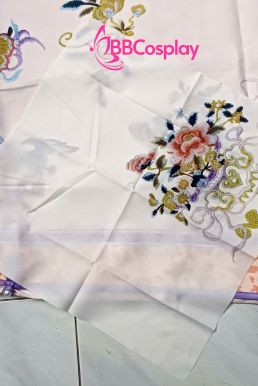 Trang Phục Mãn Thanh Tone Màu Pastel  - Áo Hồng Khoác Hồng