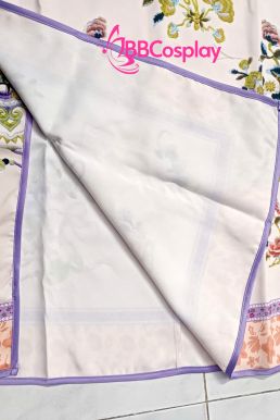 Trang Phục Mãn Thanh Tone Màu Pastel  - Áo Hồng Khoác Hồng