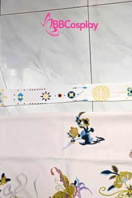 Trang Phục Mãn Thanh Tone Màu Pastel  - Áo Hồng Khoác Hồng