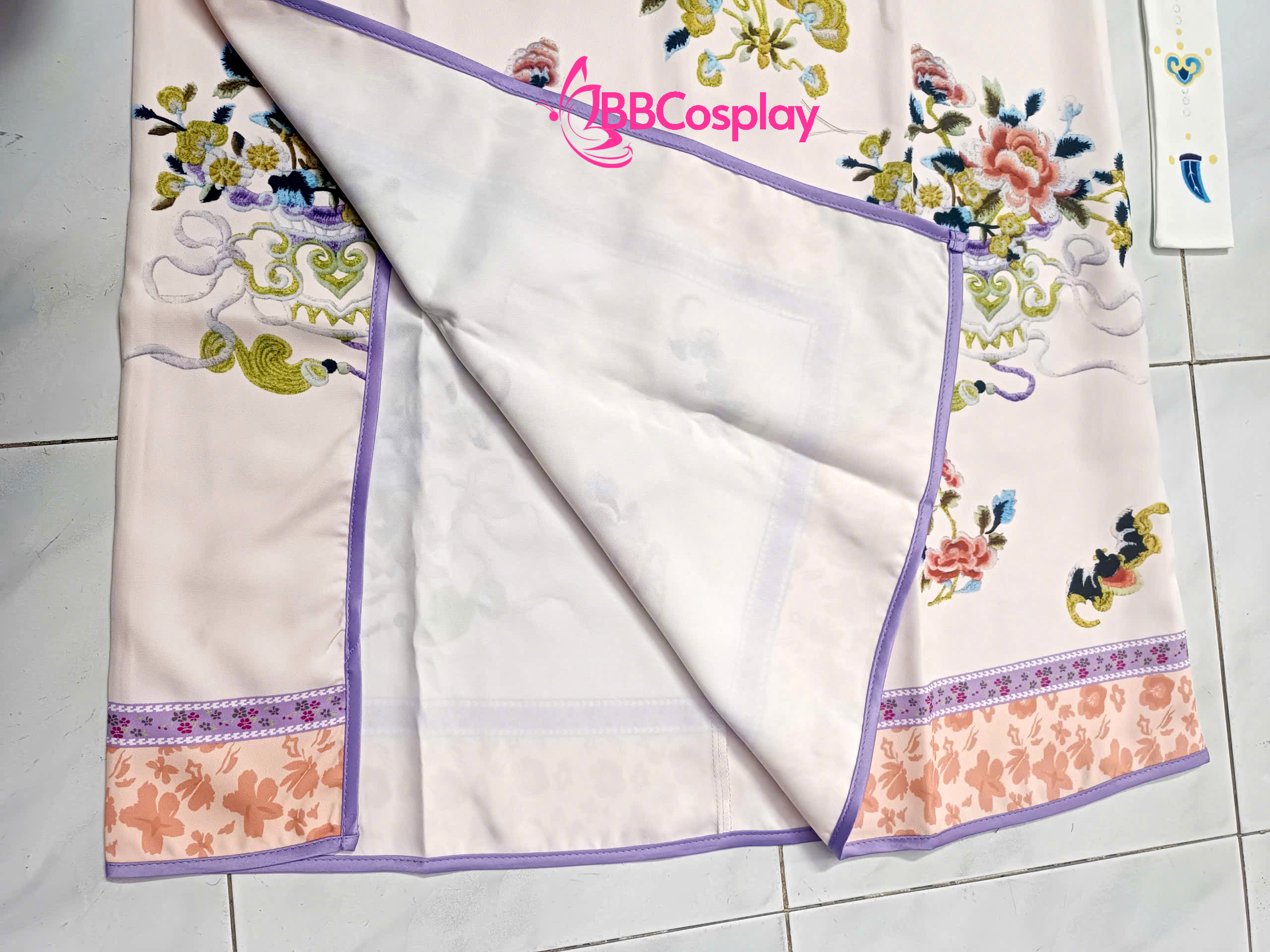 Trang Phục Mãn Thanh Tone Màu Pastel  - Áo Hồng Khoác Hồng