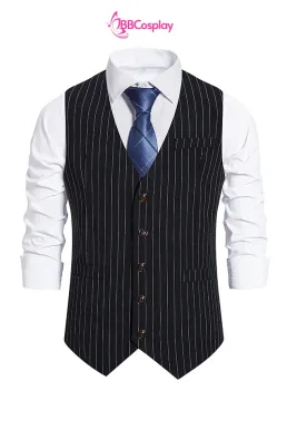 Áo Ghi Lê Màu Đen Sọc Nhỏ