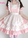 Đồ Nàng Hầu Maid Hồng Trắng