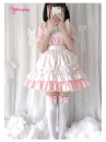 Đồ Nàng Hầu Maid Hồng Trắng