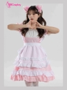 Đồ Nàng Hầu Maid Hồng Trắng