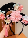 Cài Tóc Hoàn Châu Công Chúa - Kỳ Đầu Mãn Thanh Mãu Hoa Pastel