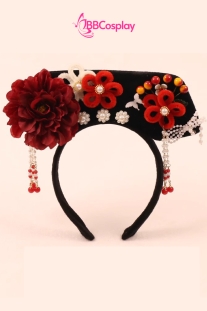 Cài Tóc Hoàn Châu Công Chúa - Kỳ Đầu Mãn Thanh Tone Đỏ