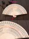 Quạt Gỗ Hoa Hướng Dương 20Cm