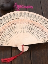Quạt Gỗ Hoa Hướng Dương 20Cm