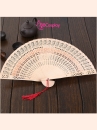 Quạt Gỗ Hoa Hướng Dương 20Cm