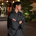 Nagagi Đen Sọc Trắng - Yukata Nam Đen Sọc Trắng