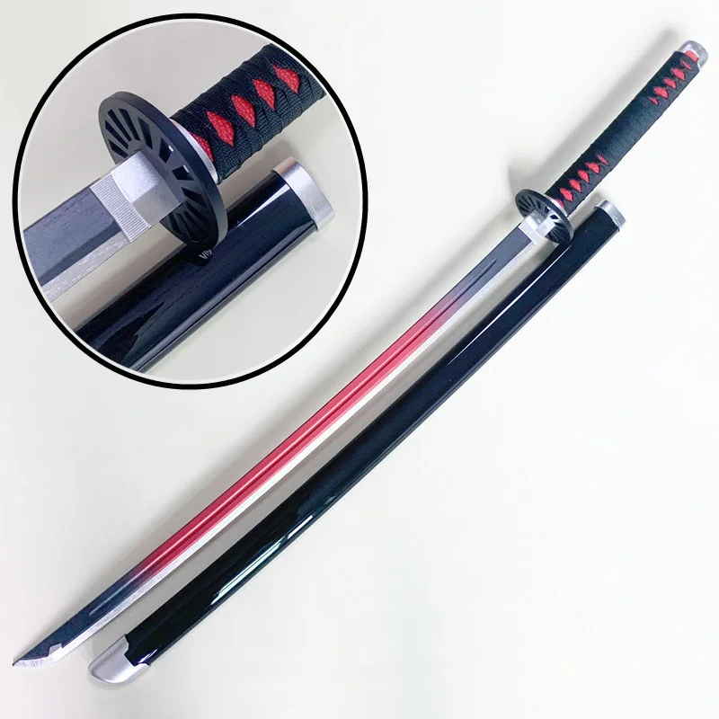 Kiếm Gỗ Kamado Tanjiro Lưỡi Đỏ Đen