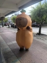 Mascot Capypara Bơm Hơi - Mascot Bộ Trưởng Bộ Ngoại Giao