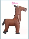 Mascot Nhân Mã - Ngựa Nâu Bơm Hơi