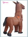 Mascot Nhân Mã - Ngựa Nâu Bơm Hơi