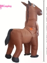 Mascot Nhân Mã - Ngựa Nâu Bơm Hơi