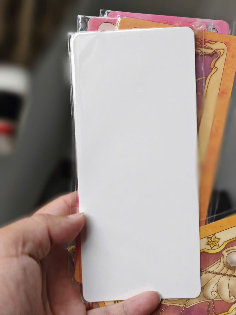 Bọc Bảo Vệ Bài Sakura Và Bài Clow Sản Xuất Tại VN 7.8X16.5Cm