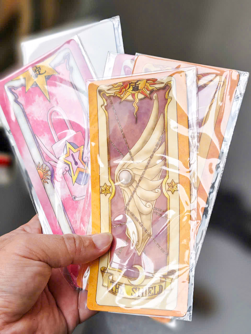 Bọc Bảo Vệ Bài Sakura Và Bài Clow Sản Xuất Tại VN 7.8X16.5Cm