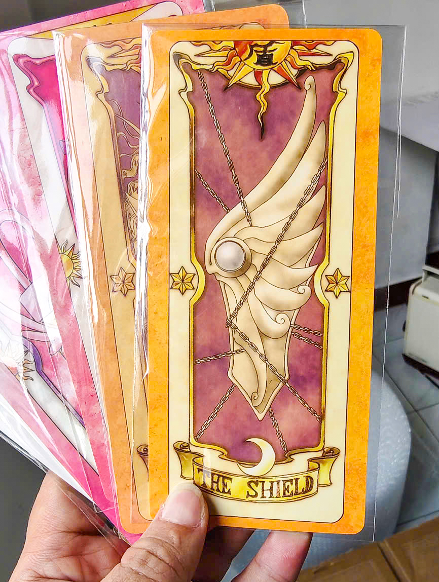 Bọc Bảo Vệ Bài Sakura Và Bài Clow Sản Xuất Tại VN 7.8X16.5Cm