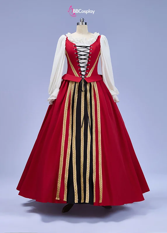 Trang Phục Nữ Hoàng Đỏ - Red Queen