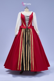 Trang Phục Nữ Hoàng Đỏ - Red Queen