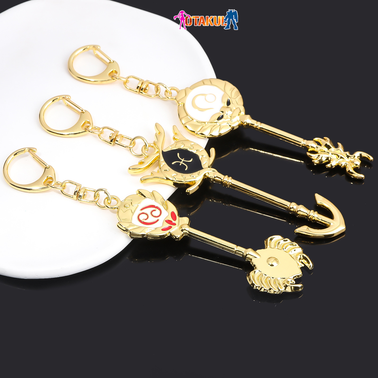 Móc Khóa 12 Cung Hoàng Đạo 9Cm - Khoá Fairy Tail Lớn 9Cm Lẻ