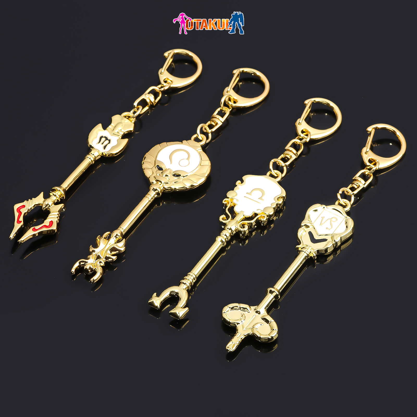 Móc Khóa 12 Cung Hoàng Đạo 9Cm - Khoá Fairy Tail Lớn 9Cm Lẻ