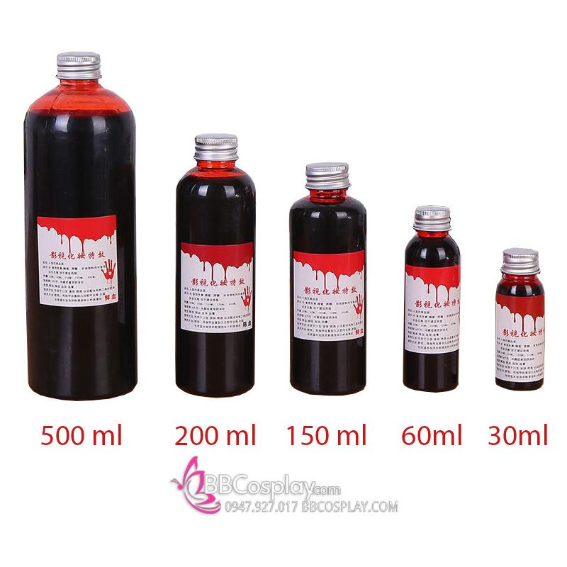 Máu Giả Hoá Trang Chai 100ML Cơ Bản
