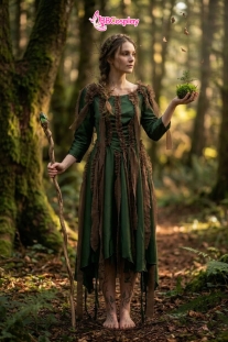 Trang Phục Hoá Trang Tiên Rừng Phong Cách Forest Witch