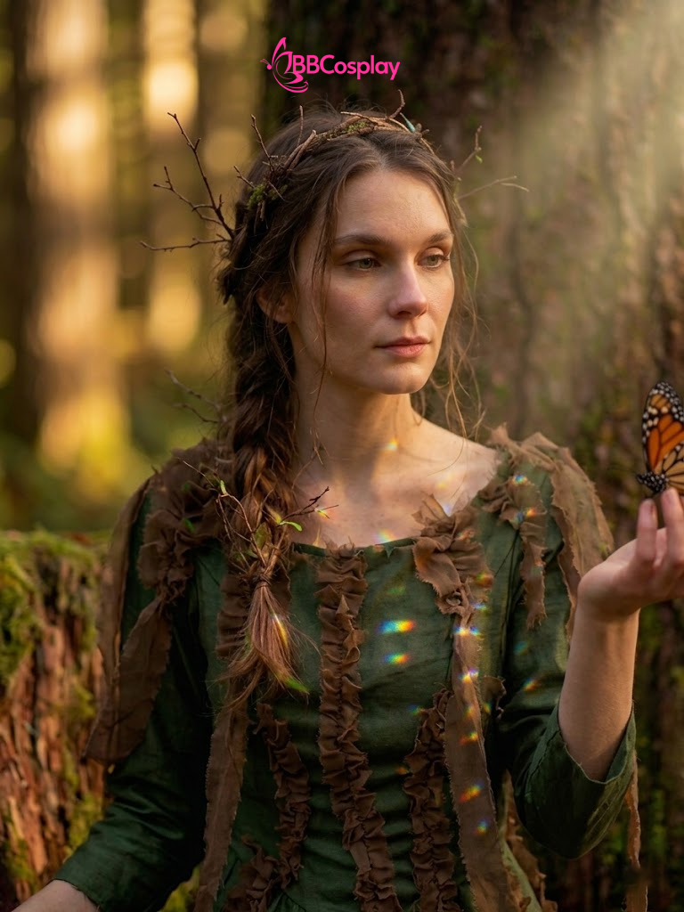 Trang Phục Hoá Trang Tiên Rừng Phong Cách Forest Witch