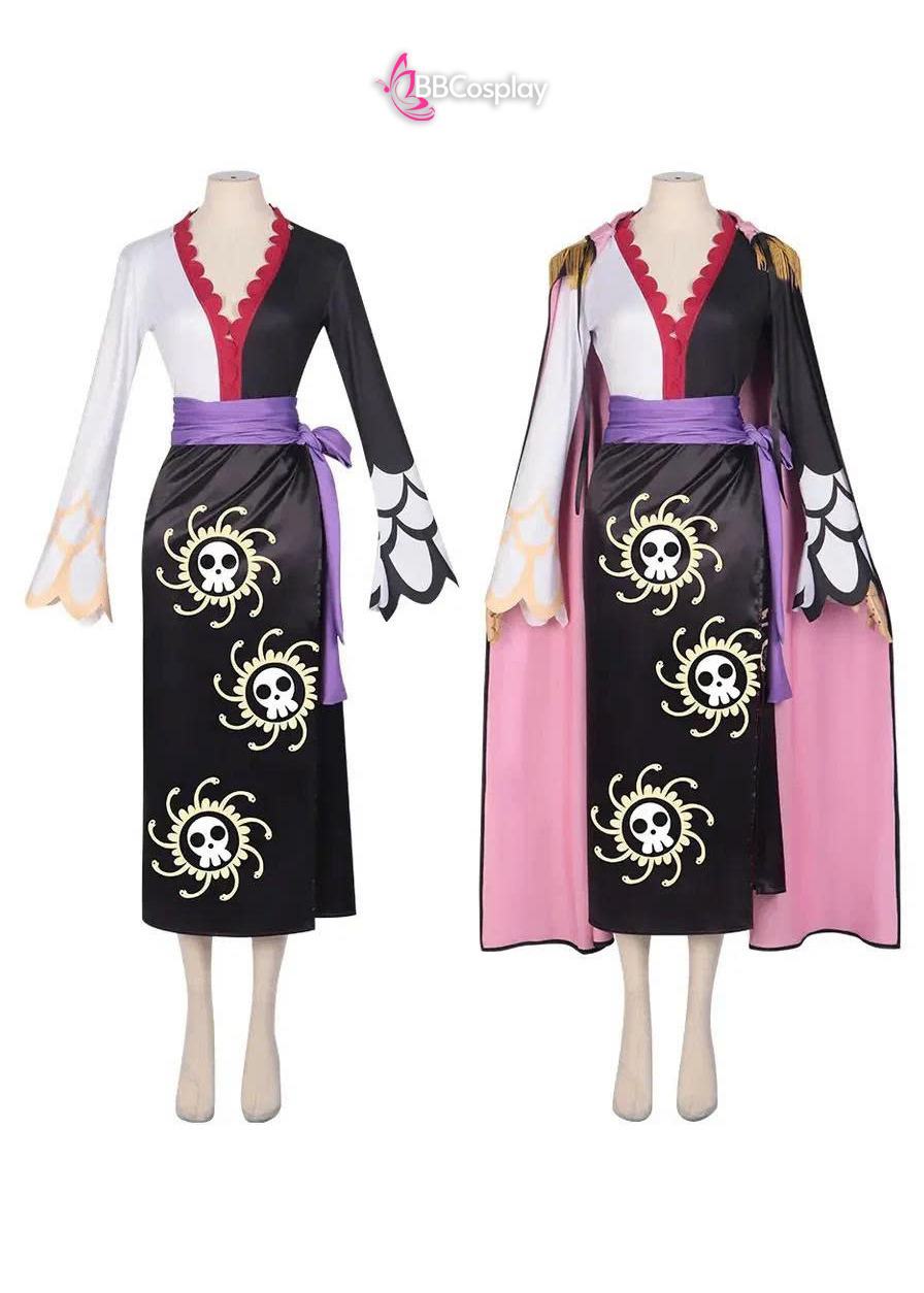 Trang Phục Cosplay Boa Hancock Màu Đen - One Piece